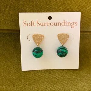 Soft surroundings Judy jet earring